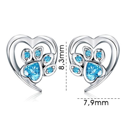 Kolczyki Ag 925 Serduszko IM0240423ER