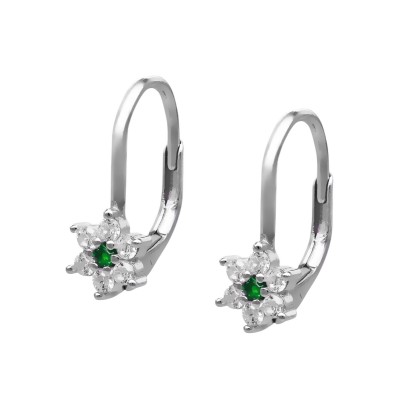 Srebrne kolczyki Ag 925 kwiatki IM1871024ER_G