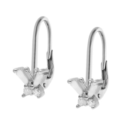 Srebrne kolczyki Ag 925 motylki IM1791024ER_W