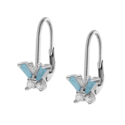 Srebrne kolczyki Ag 925 motylki IM1791024ER_LB