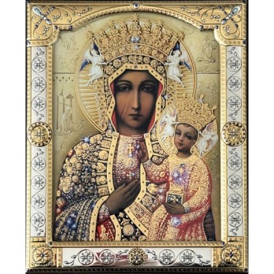 Ikona Matka Boska Częstochowska CU014