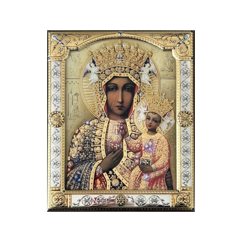 Ikona Matka Boska Częstochowska CU014