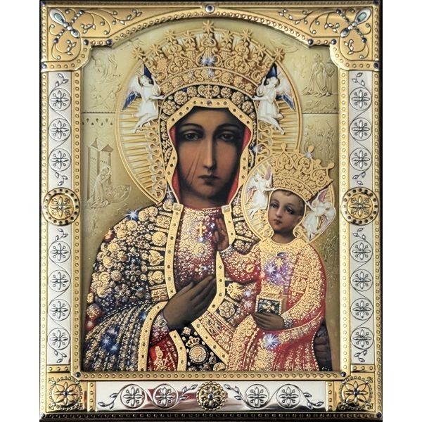 Ikona Matka Boska Częstochowska CU014