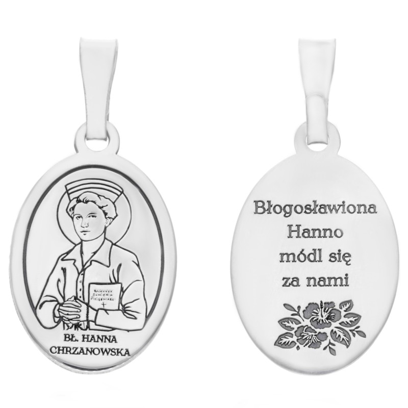 Medalik srebrny Ag 925 Bł.Hanna Chrzanowsk MDC087R