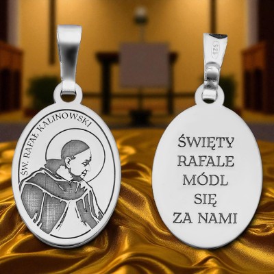 Medalik srebrny Św. Rafał Kalinowski MDC107R