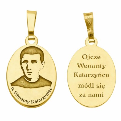 Medalik srebrny Ag 925 o. Katarzyniec MDC119G