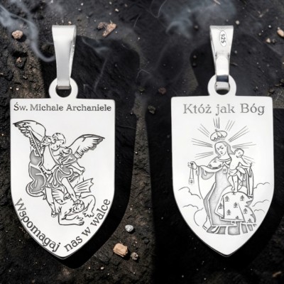 Medalik Szkaplerz Św. Michał Archanioł MDC132R