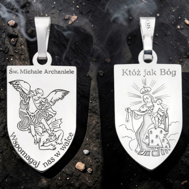 Medalik Szkaplerz Św. Michał Archanioł MDC132R