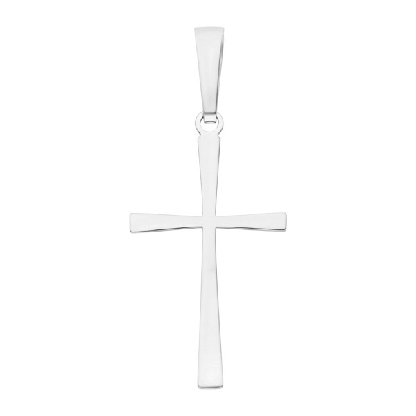 Krzyżyk srebrny Ag 925 rodowany KC005RL