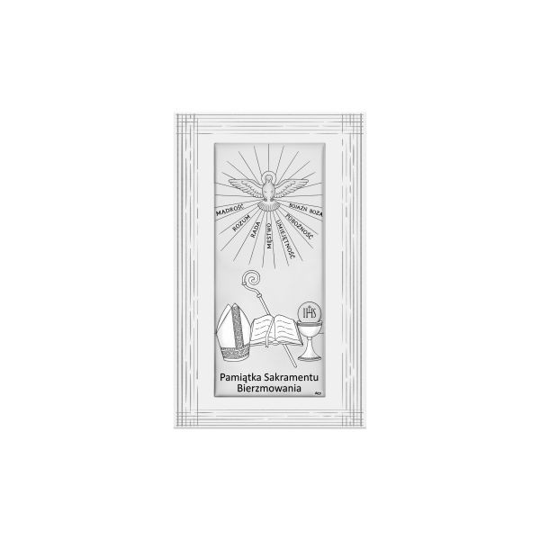 Obrazek pamiątka Sakramentu Bierzmowania DS219F/1X