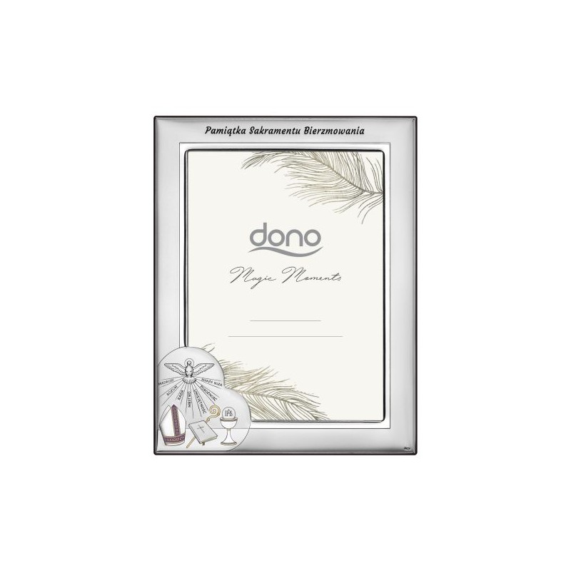 Ramka Pamiątka Sakramentu Bierzmowania DS249/13C