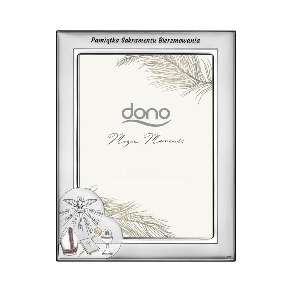 Ramka Pamiątka Sakramentu Bierzmowania DS249/13C