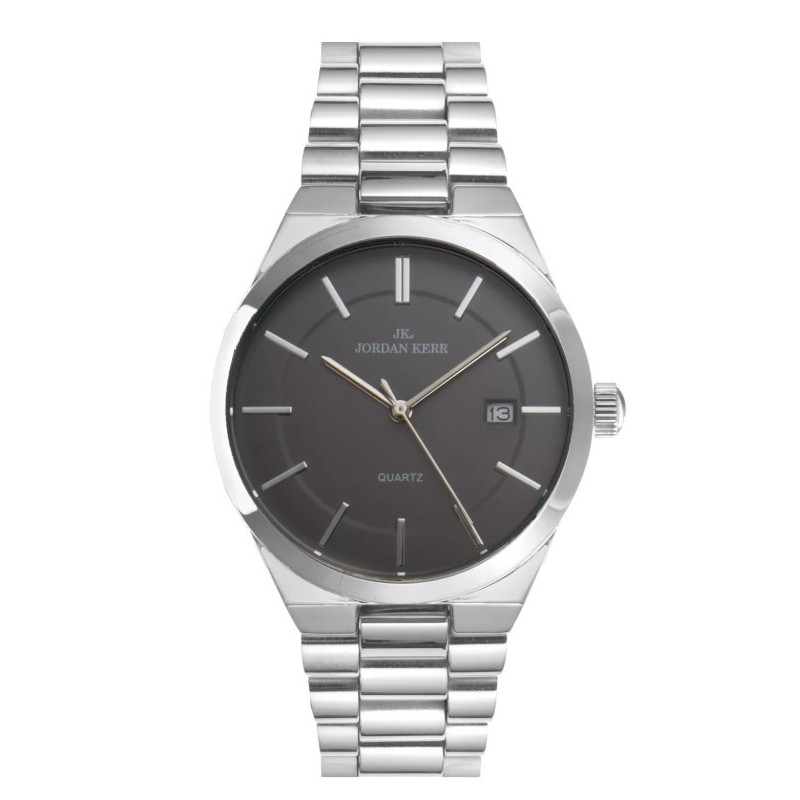 Zegarek męski JORDAN KERR P9012 IPS Szara Tarcza