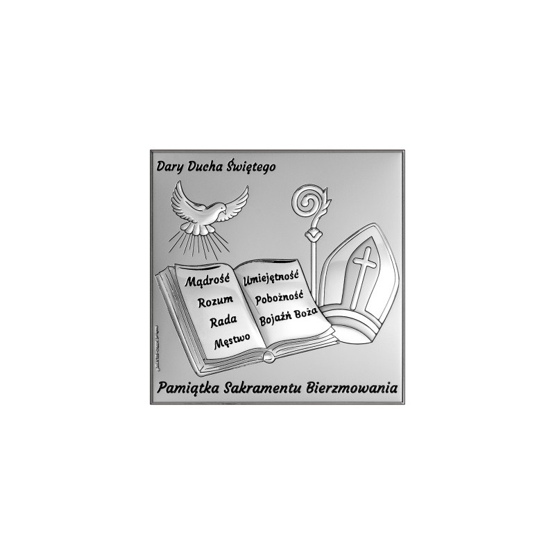 Obrazek Pamiątka Sakramentu Bierzmowania 6765S/2x