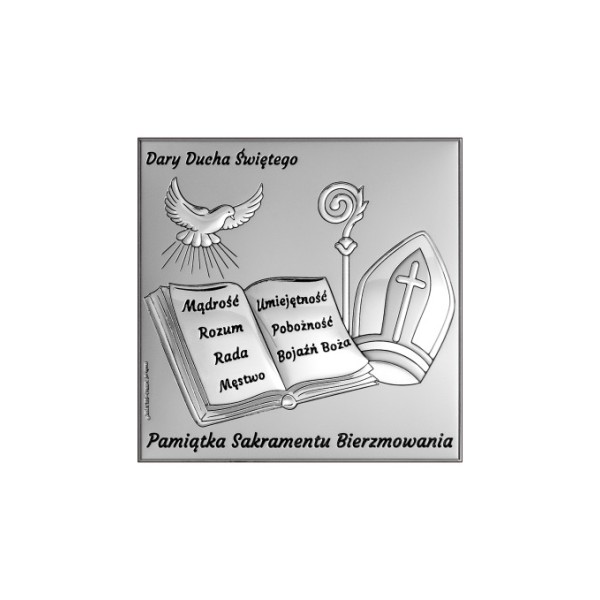 Obrazek Pamiątka Sakramentu Bierzmowania 6765S/2x