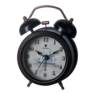 Budzik Kwarcowy Perfect PT500-1320-4 Czarny