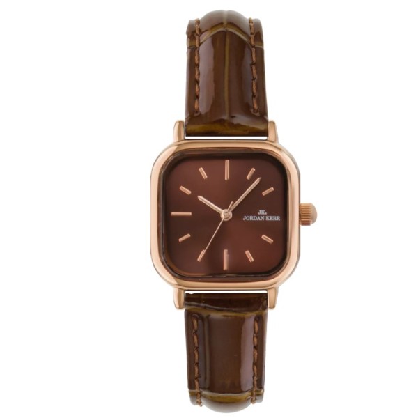 Zegarek damski JORDAN KERR P9001 IPRG brązowy
