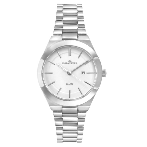 Zegarek damski Jordan Kerr P9013 IPS Silver Dial