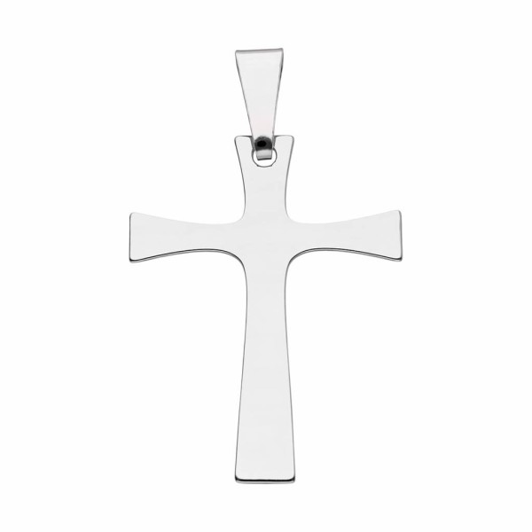 Krzyżyk srebrny Ag 925 rodowany KC025RM