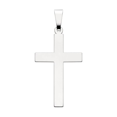 Krzyżyk srebrny Ag 925 rodowany KC034RL