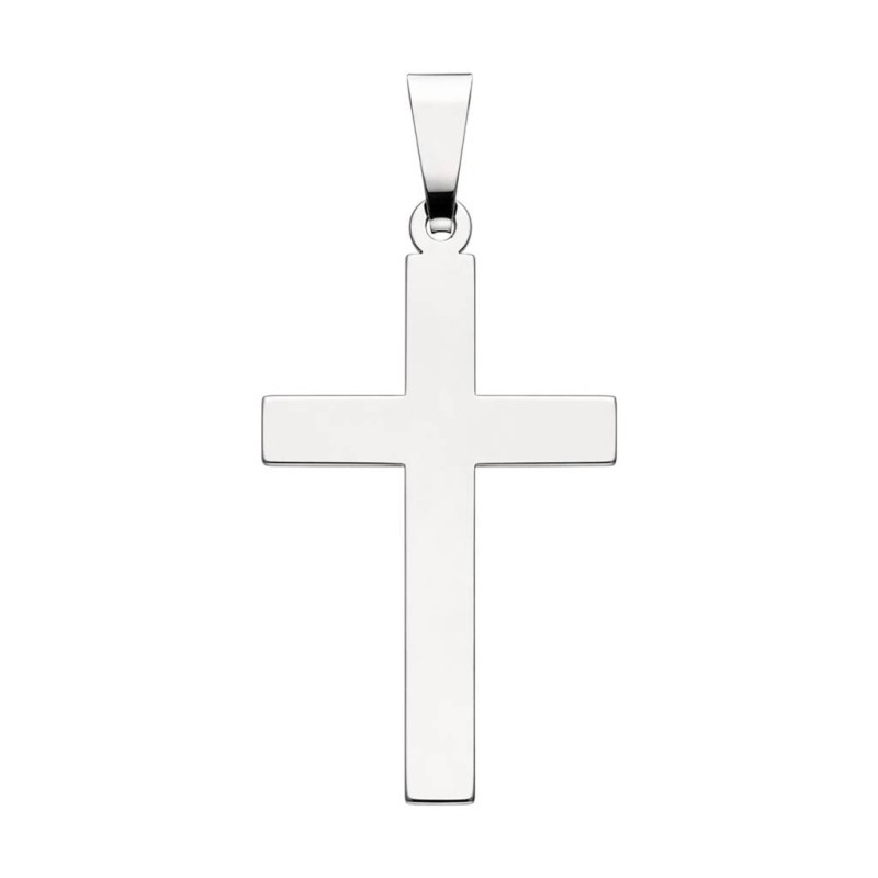 Krzyżyk srebrny Ag 925 rodowany KC034RL