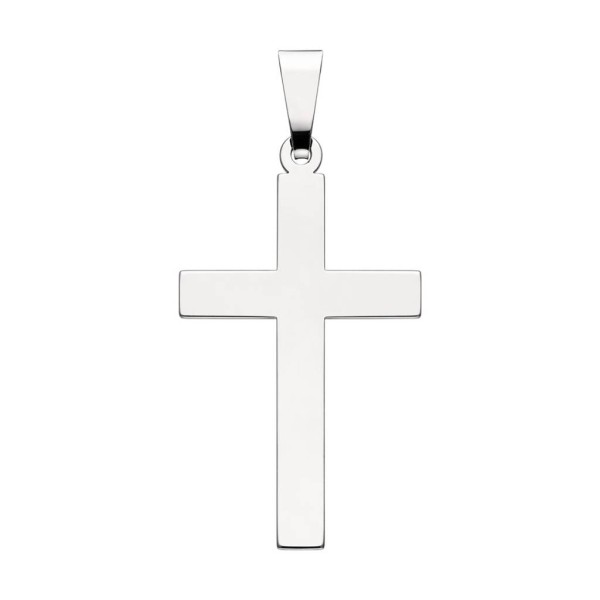 Krzyżyk srebrny Ag 925 rodowany KC034RL