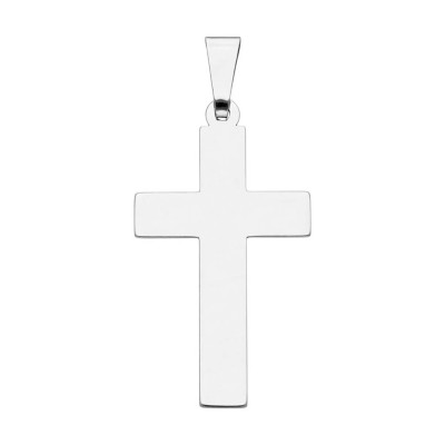 Krzyżyk srebrny Ag 925 rodowany KC035RM