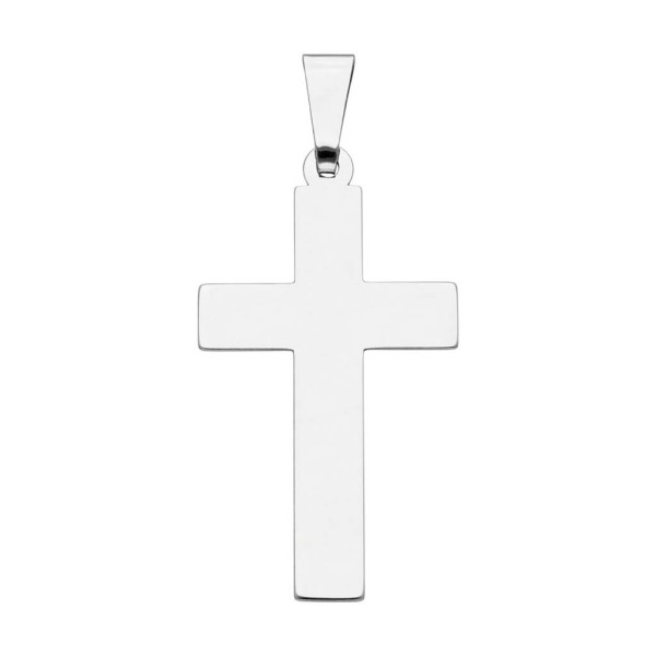 Krzyżyk srebrny Ag 925 rodowany KC035RM