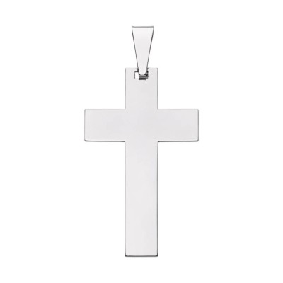 Krzyżyk srebrny Ag 925 rodowany KC036RL