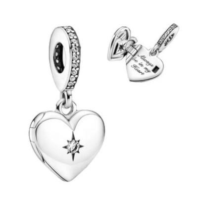 Charms zawieszka srebrna Ag 925 Serce IM00110624CH