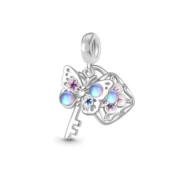 Charms Ag 925 Klucz motyl i kłódka IM00150624CH