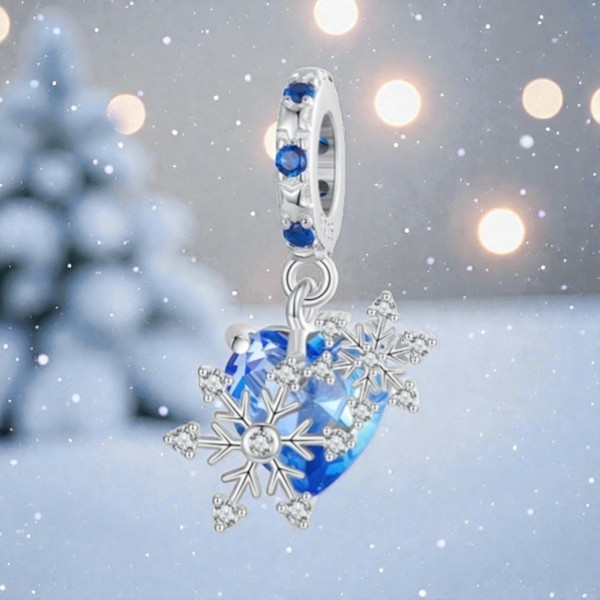 Charms srebrny Ag 925 zimowe serce IM0030524CH