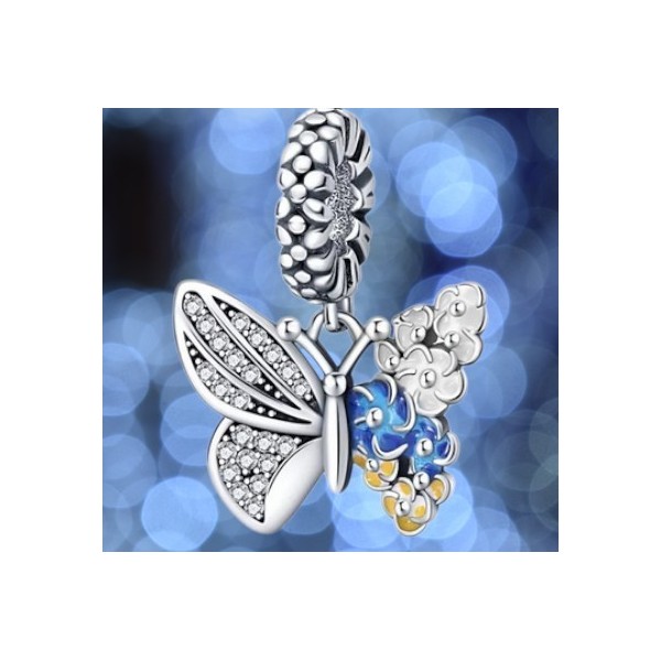 Charms zawieszka srebrna Ag 925 Motyl IM0030624CH