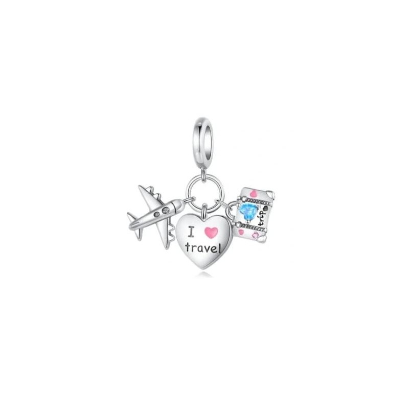 Charms zawieszka srebrna Ag925 podróże IM0090624CH
