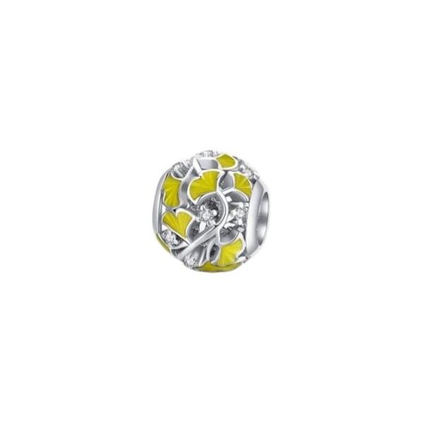 Charms srebrny Ag 925 kulka ginko IM0700424CH