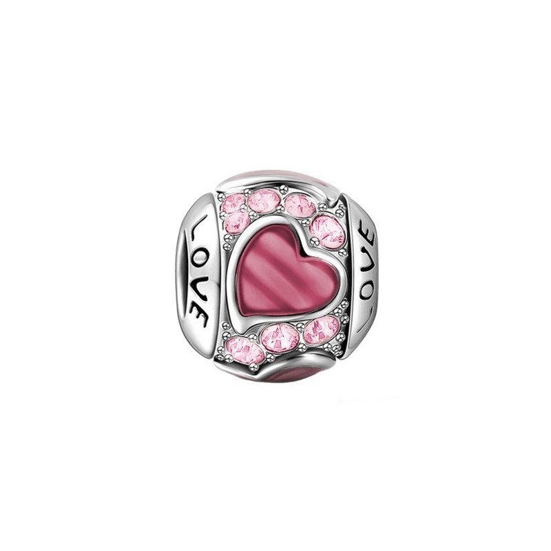 Charms srebrny Ag 925 Kulka serce IM0710424CH