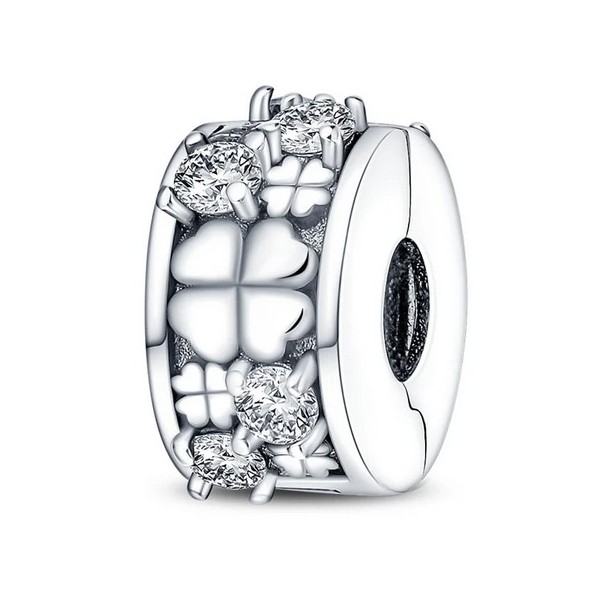 Charms srebrny Ag925 Stoper koniczynka IM0610424CH