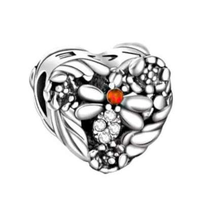 Charms srebrny Ag 925 Serce pszczoła IM0720424CH