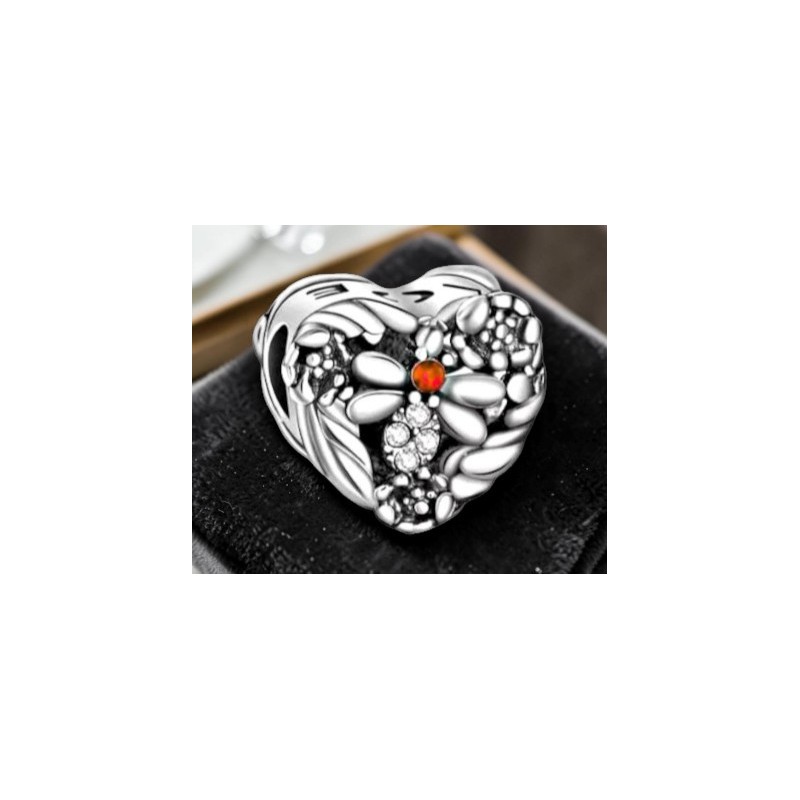 Charms srebrny Ag 925 Serce pszczoła IM0720424CH