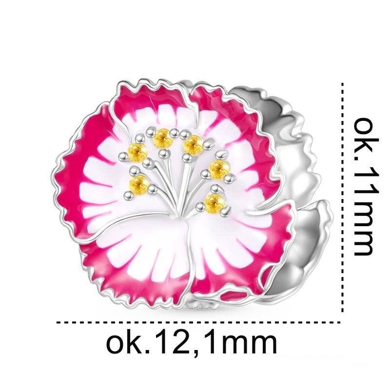 Charms srebrny zawieszka Ag 925 Kwiat IM0850424CH