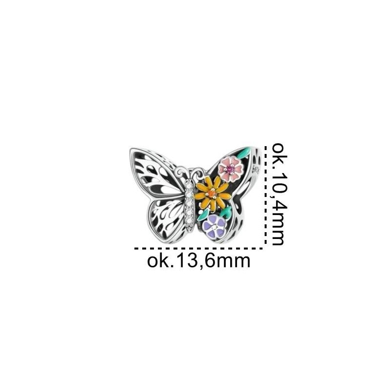 Charms srebrny Ag 925 Motyl IM0480424CH