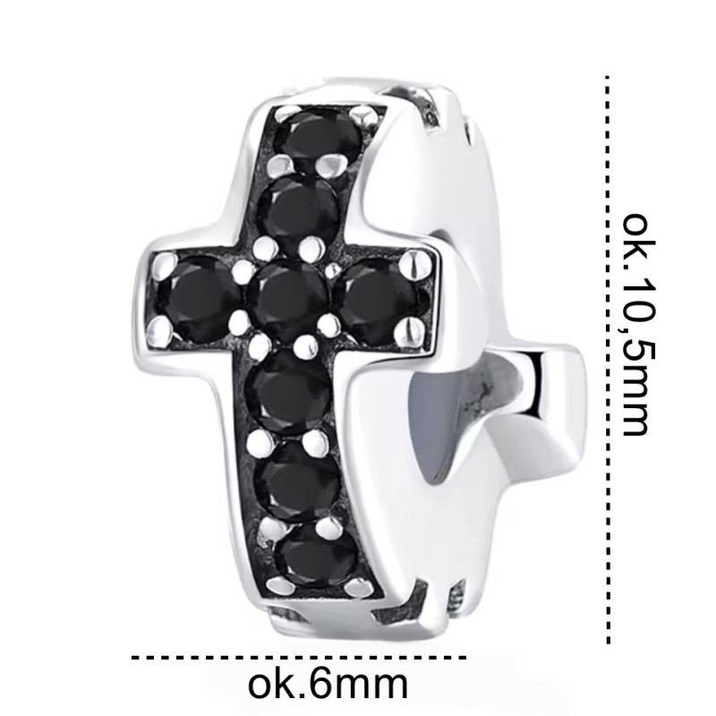 Charms zawieszka srebrna Ag 925 krzyż IM0210525CH
