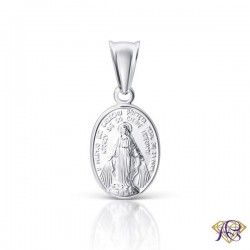 Srebrny Medalik Matki Boskiej Cudownej MD1515
