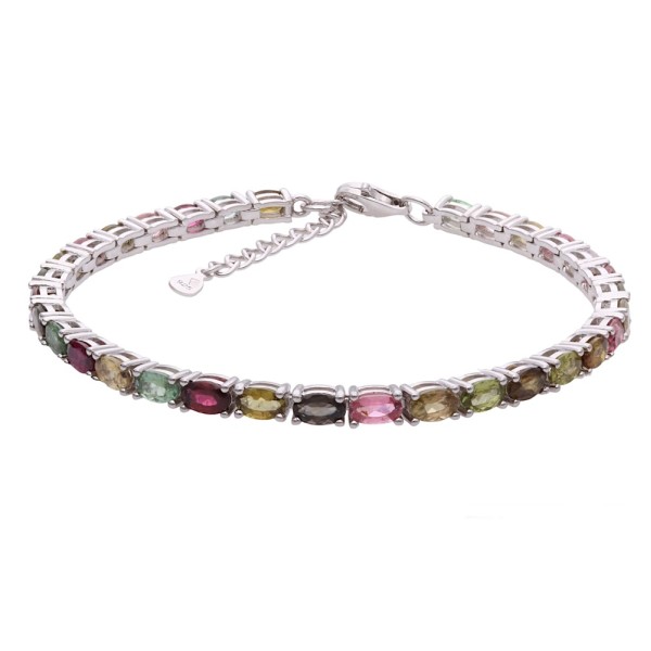 Bransoleta Ag 925 Multi Sapphire NA1674-B-MU-WP