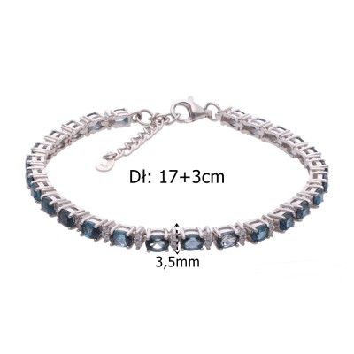 Brasnoleta Ag 925 London Topaz NA1581-B-LBT-WP