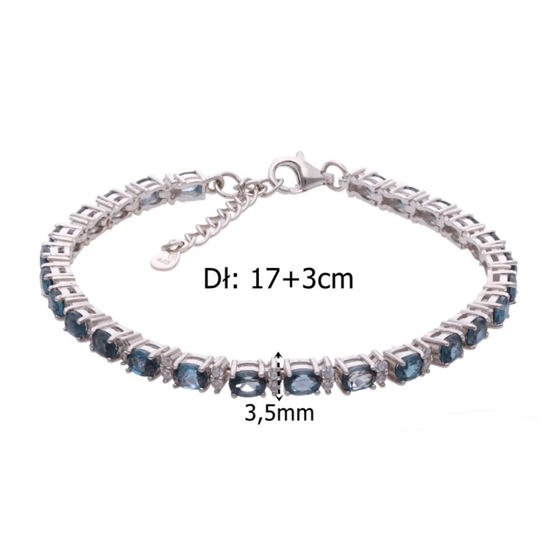 Brasnoleta Ag 925 London Topaz NA1581-B-LBT-WP