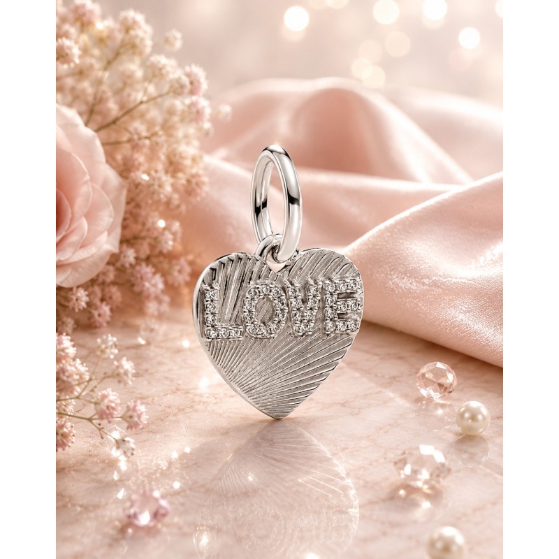 Charms srebrny zawieszka Ag 925 serce IM0680525CH