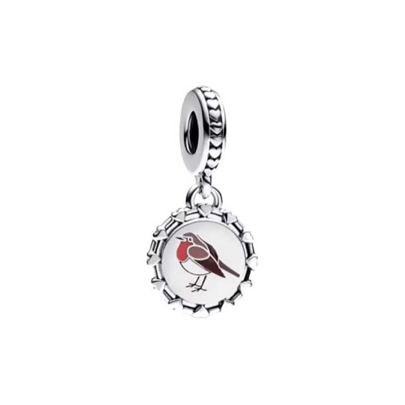 Charms zawieszka Ag 925 ptak rudzik IM2600425CH