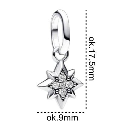 Charms zawieszka Ag 925 gwiazda IM2560425CH