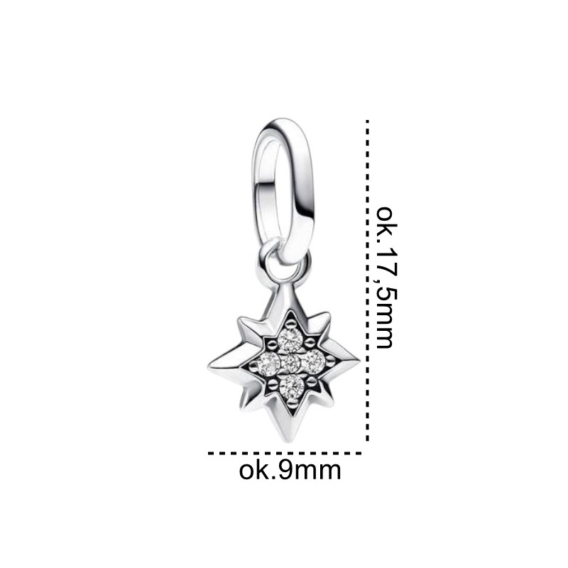Charms zawieszka Ag 925 gwiazda IM2560425CH